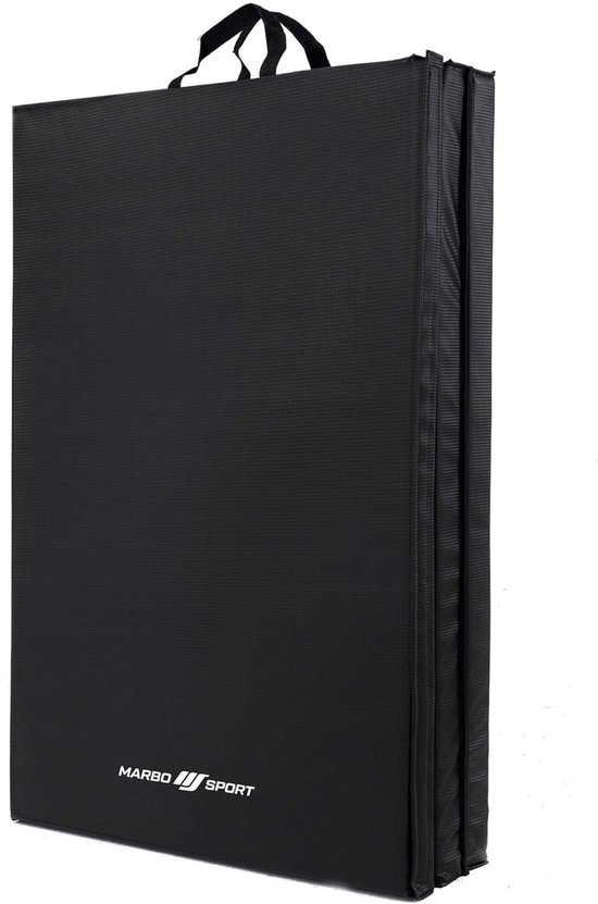 Klapmat met klittenband - Trainingsmat Gymnastiekmat - Veilig Sporten - Waterdicht en antislip - 180 x 90 x 5 cm — afbeelding 4