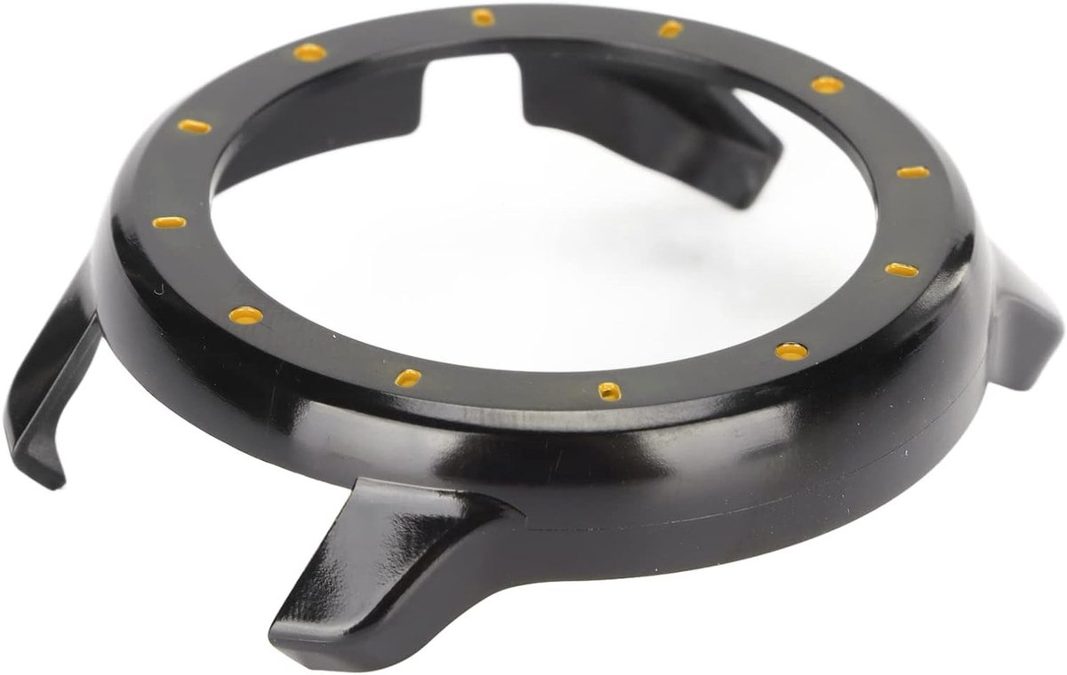 Beschermhoes voor GTR 47mm - Volledige Screen Protector en Bumper voor Smartwatch Accessoires in Zwart en Goud