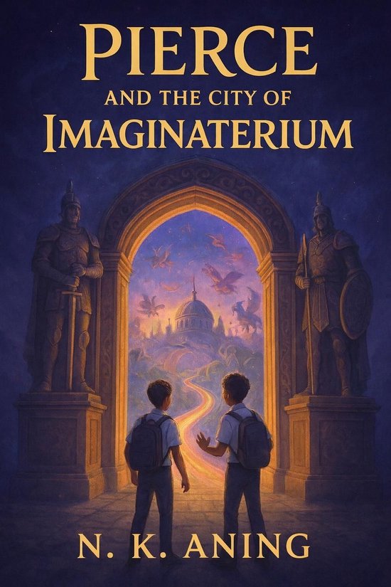 Imaginaterium 1 - Pierce and the City of Imaginaterium - cover