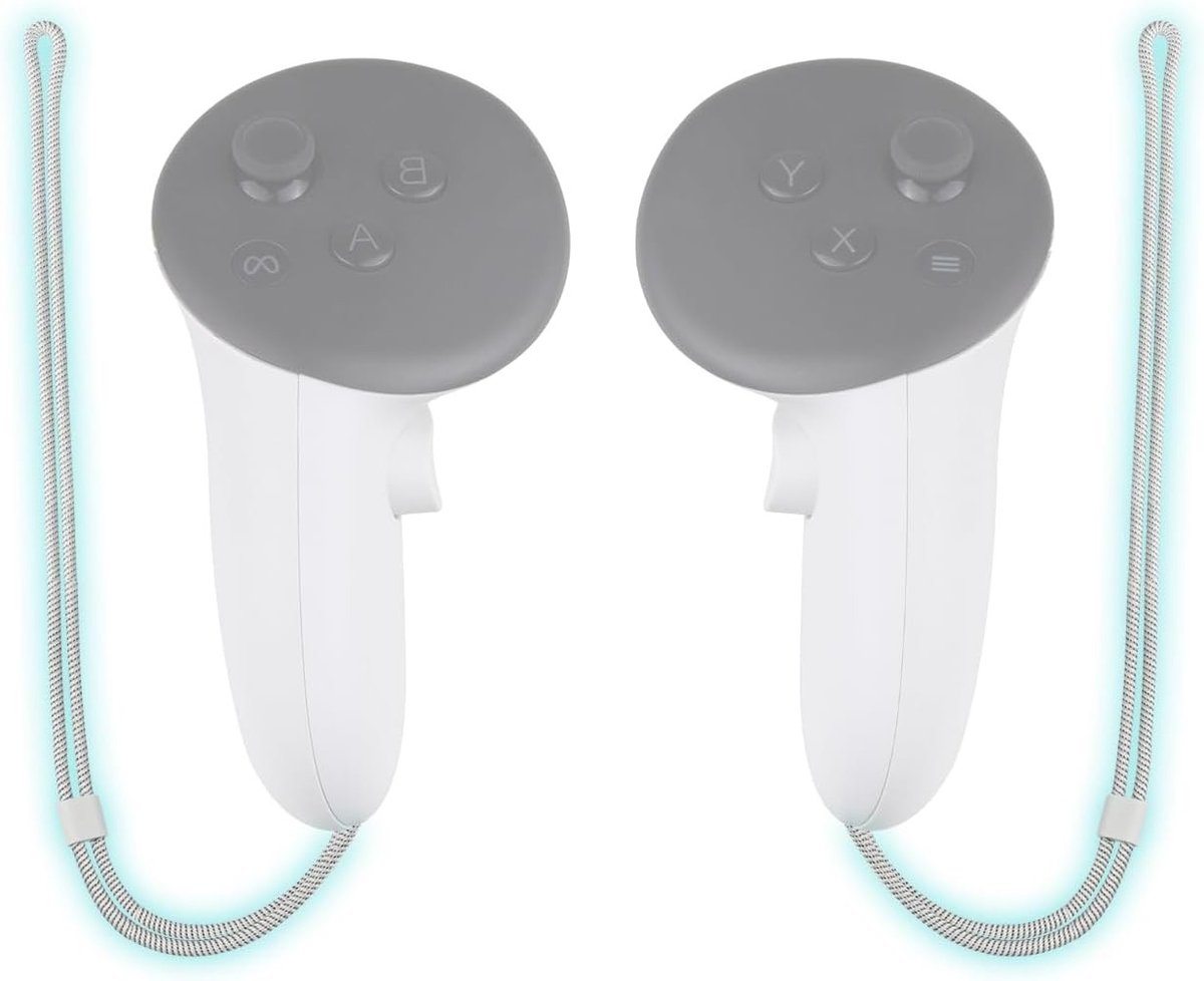 Verbeterde vervangingspolsbanden voor Oculus Quest 3 - Duurzame en verstelbare handstraps met eenvoudige installatie voor optimale gamingervaring