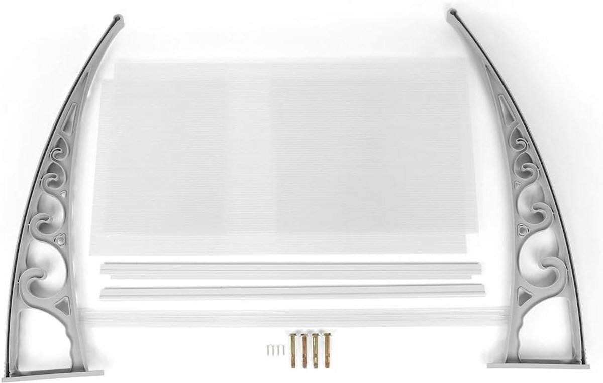 Deurluifel - Beschermdak - Regen Buiten Houden - UV Bestendig - 60 x 100 cm - Transparant