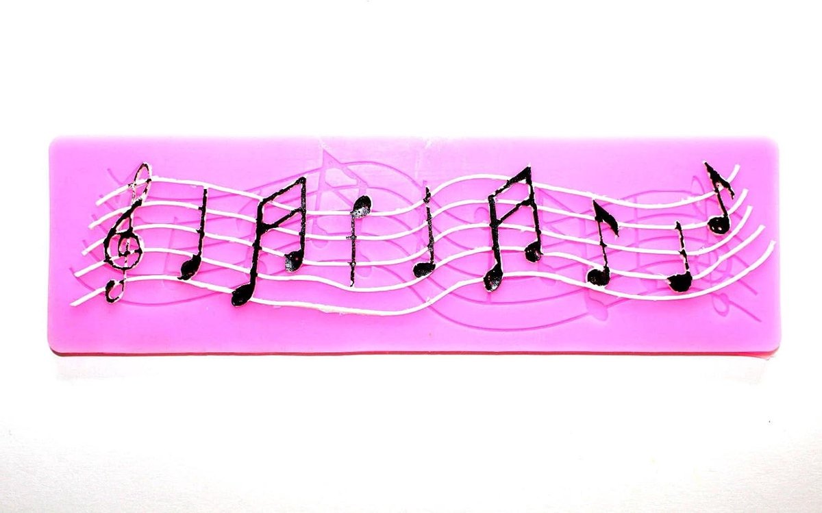 Siliconen Bakvorm - Taartdecoratie Mal - Taarten Versieren - Flexibel Materiaal - 20 cm - Grijs