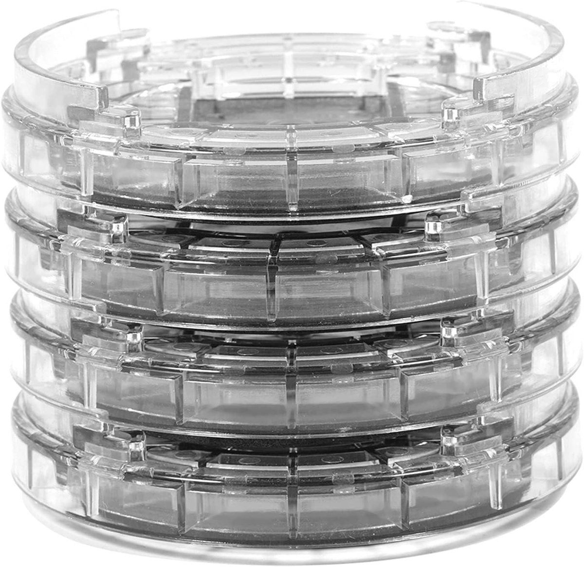 Meubel Risers - Verhogers Poten - Meubels Verhogen - Anti-slip Ontwerp - 8 Stuks - Transparant