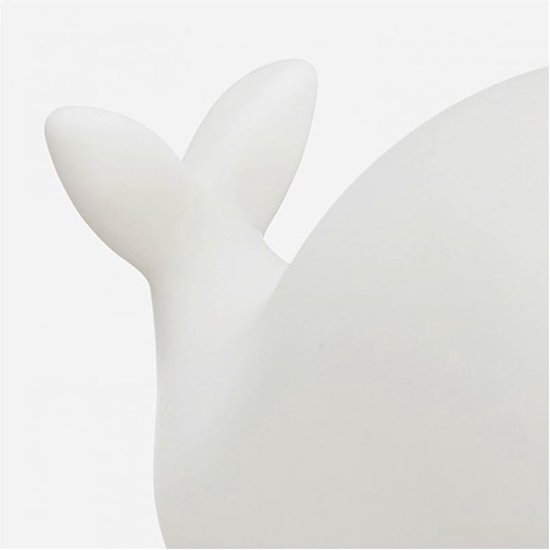 Nachtlamp Walvis - Slaaplamp Kinderkamer - Rustgevende Verlichting - Automatische Uitschakeling - 30 x 175 cm - Wit — afbeelding 3