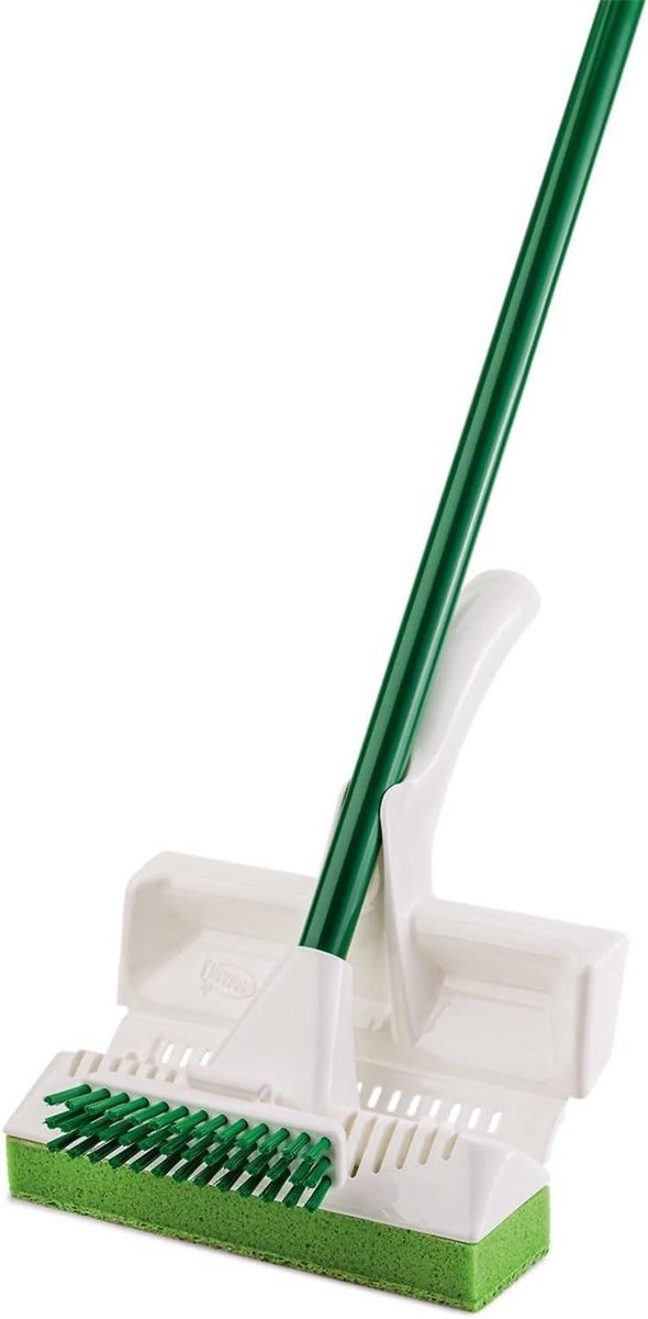 Schrob Mop - Schuim Mop - Grondig Schoonmaken - Absorberend Schuim - 4 Stuks - Wit
