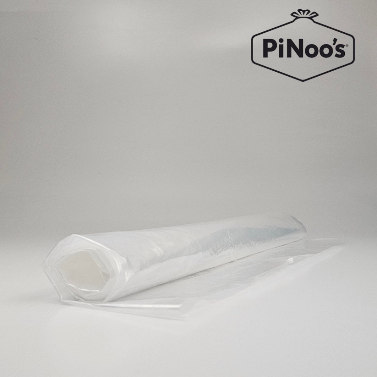 Transparante Vuilniszakken 1000 Liter | 10 losse zakken - LDPE-plastic | 30 My | 170x180 cm - Containerzakken 1000 liter, Trolley zakken, Containerzakken transparant (17018001130)