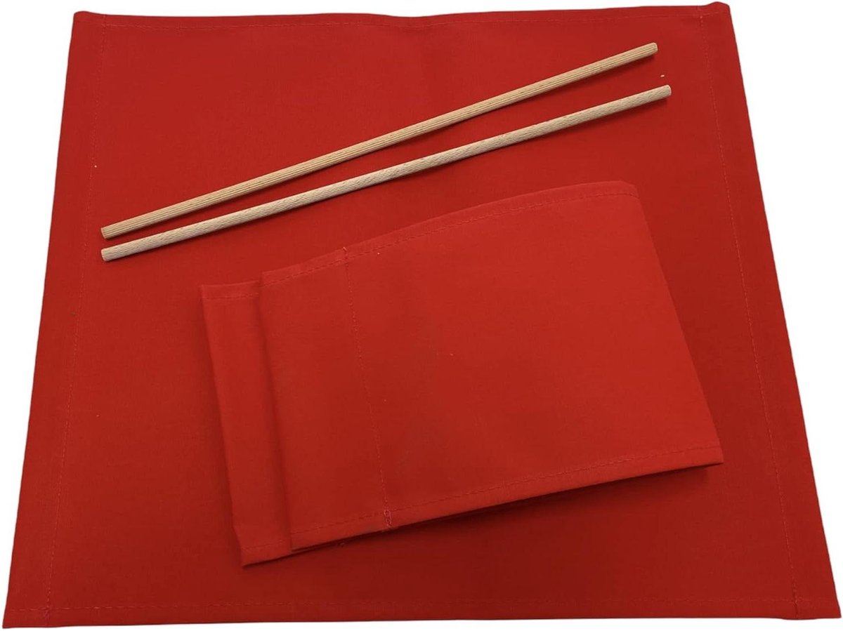 Linnen stoelbekleding set - Stoelhoezen Stoel reparatieset - Stoelen opknappen - Gemaakt in Italië - 50 x 43 cm zitting