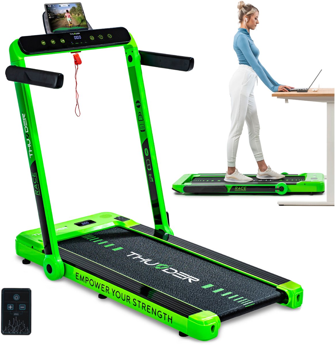 THUNDER® RACE Loopband - Opvouwbaar - 130 kg