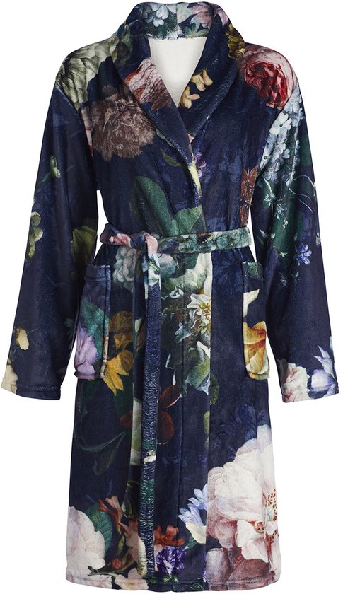 Essenza Fleur Badjas Nightblue - L