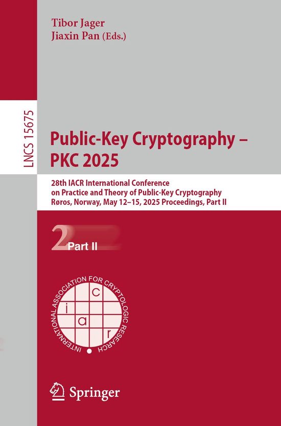 Springer Nature Proceedings Computer Science 2 - Public-Key  ... - cover