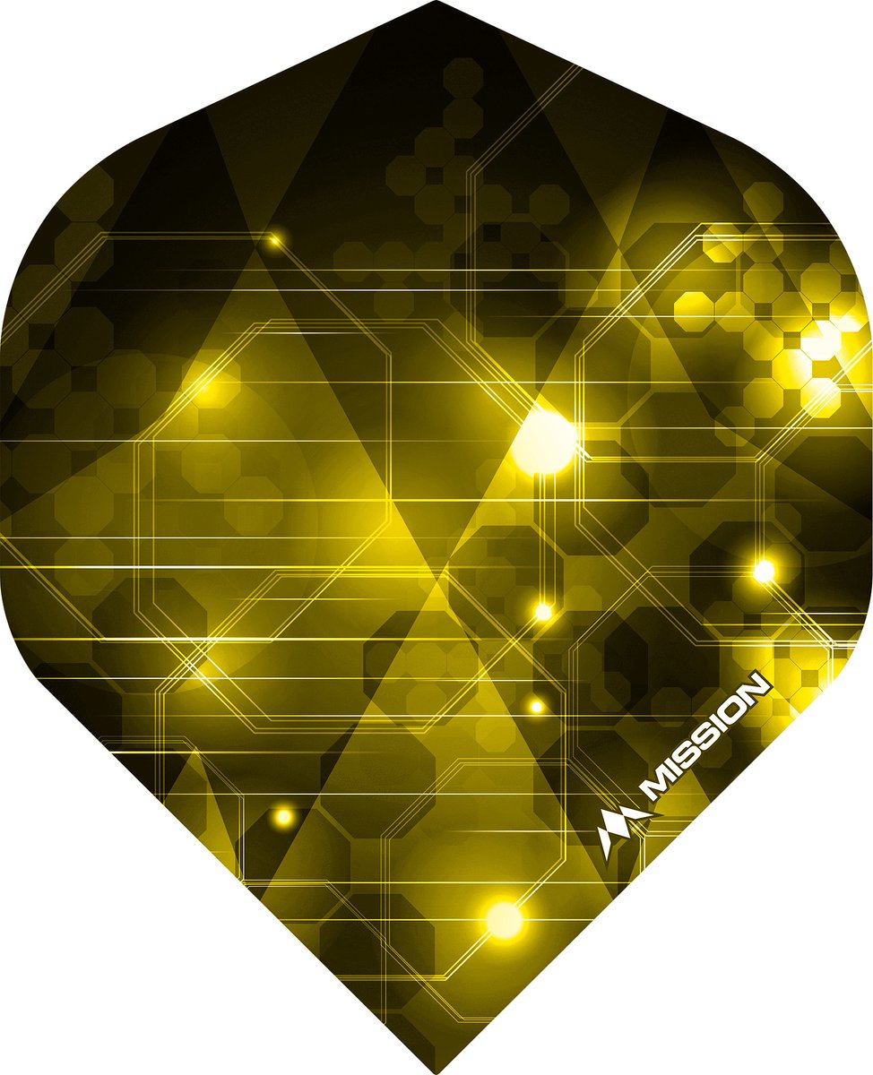 Mission Astral Std NO2 Yellow - Dart Flights