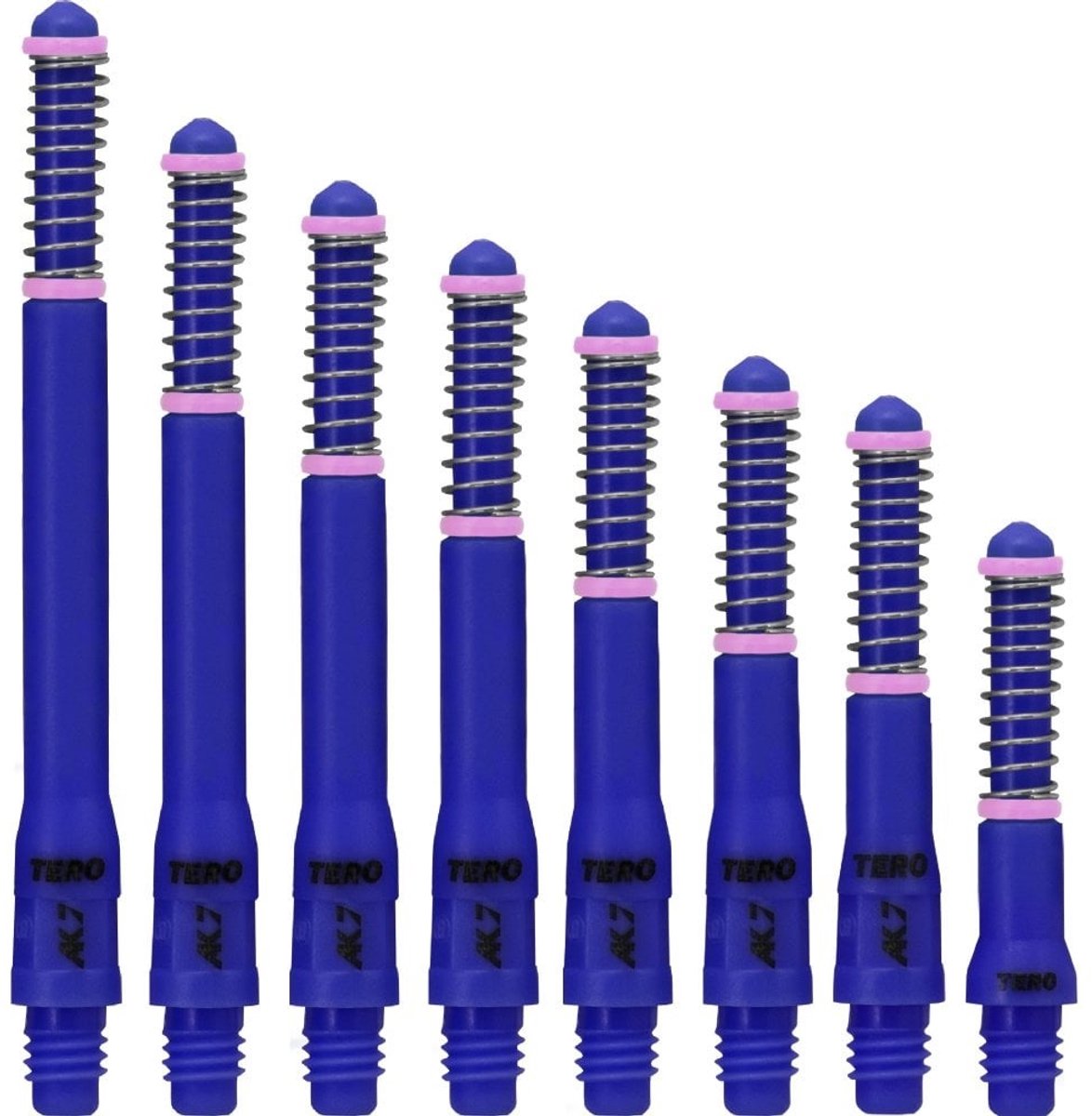 Cuesoul - Tero Flight System AK7 - Navy Blue - Dart Shafts H