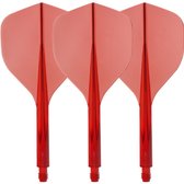 Xq Max Flights Pvc A-standaard 100 Micron Rood/zwart 3 Stuks