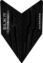 Lancées de fléchettes Harrows Silika Black Velos Tough Crystalline Coated