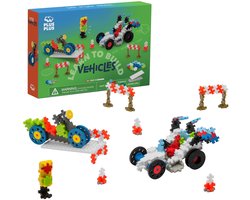 Plus-Plus Learn to Build voertuigen 500 delige bouwset - 7011 - Bouwspeelgoed - Constructiespeelgoed - Set met bouwstenen - Vanaf 5 jaar