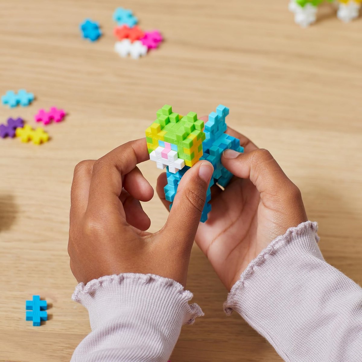 Plus-Plus Learn to Build dieren 275 delige bouwset - 3962 - Bouwspeelgoed - Constructiespeelgoed - Set met bouwstenen - Vanaf 5 jaar — afbeelding 3