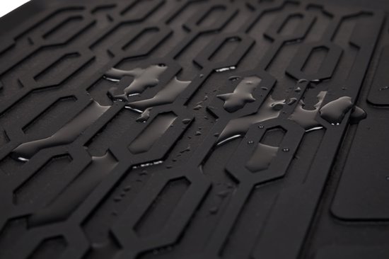 Tapis de voiture en caoutchouc pour Citroën C3 Aircross - 2025-présent - 4 pièces - Version : C3 Aircross | 5 places | Électrique