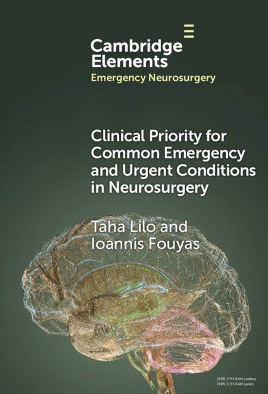Elements in Emergency Neurosurgery - Clinical Priority for C ... - cover