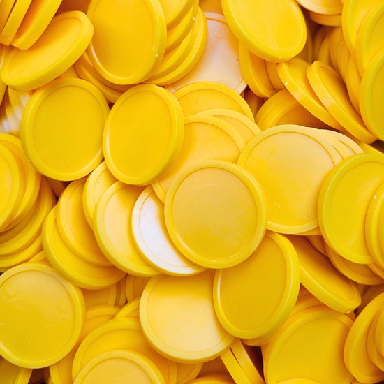 CombiCraft Blanco Plastic munten Hartje Donker Blauw - 100 stuks CombiCraft Blanco Plastic munten Hartje Donker Blauw - 100 stuks