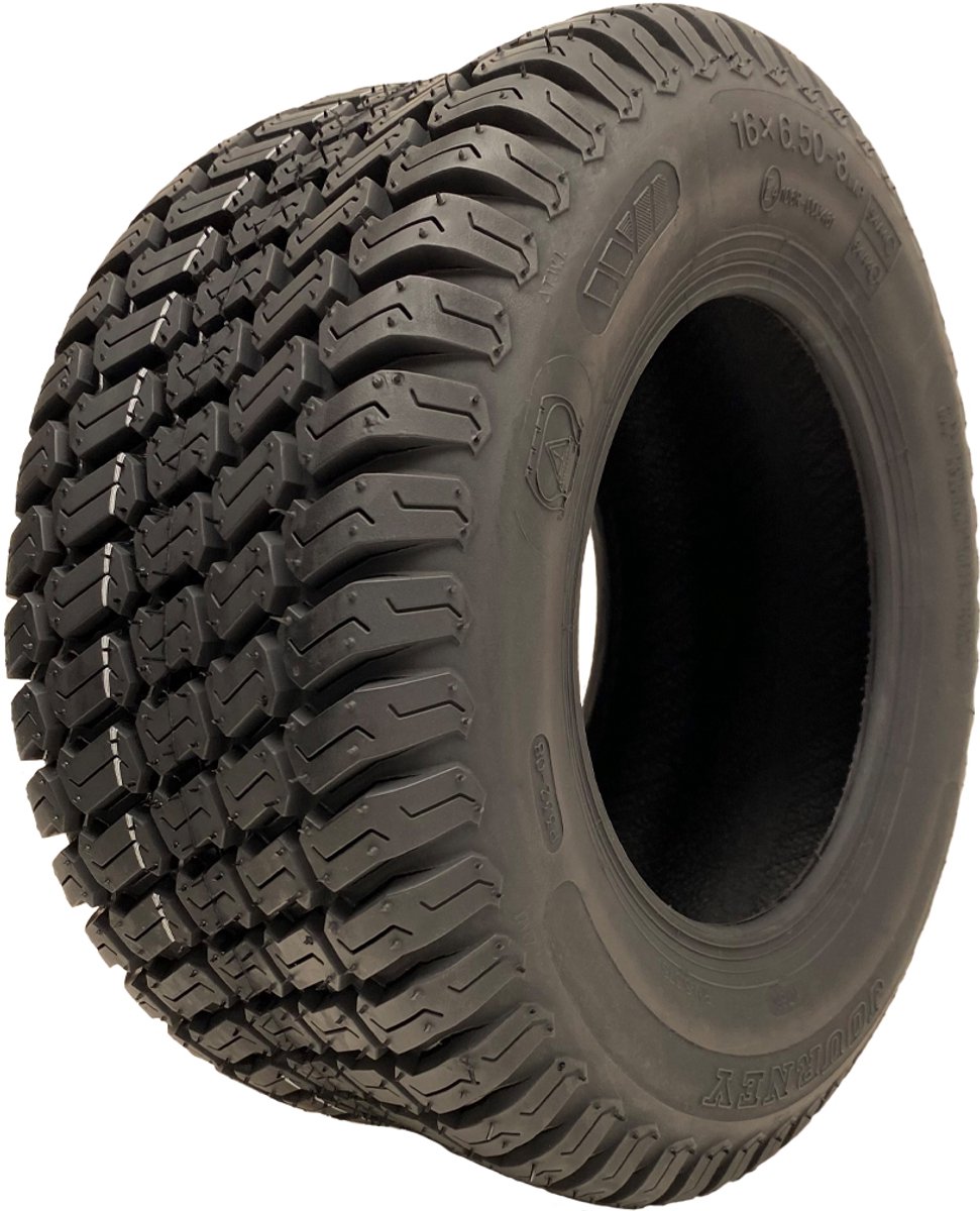 16x6.50-8 grasmaaierband, 4-laags, geschikt voor diverse grassoorten, Wanda P332, met E-keur, goedgekeurd voor gebruik op de openbare weg