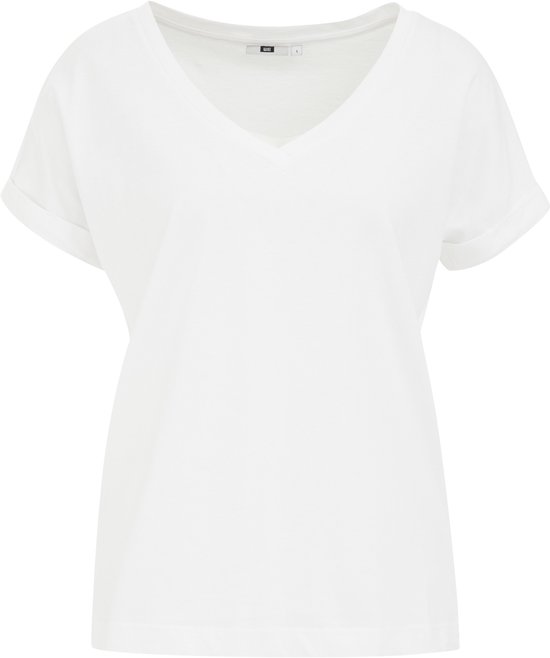 WE Fashion Dames T-shirt met V-hals