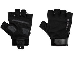 Reeva Fitness handschoenen - Trainingshandschoenen - Dames & Heren - Gym - CrossFit - Hyrox - Krachttrainingen - Fitness - Crossfit- Sport - Zwart - XS