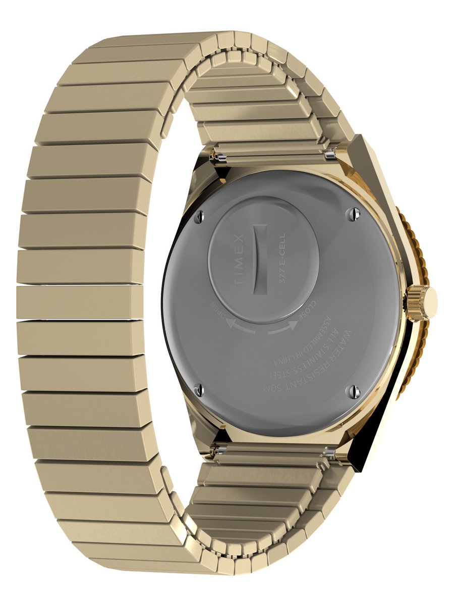 Timex Q Timexâ® Kwarts Analoog Horloge Bruin Case: 100% Stainless Steel | Armband: 100% Stainless Steel 36 TW2V92200AJ, TW2V92400AJ, TW2V92500AJ