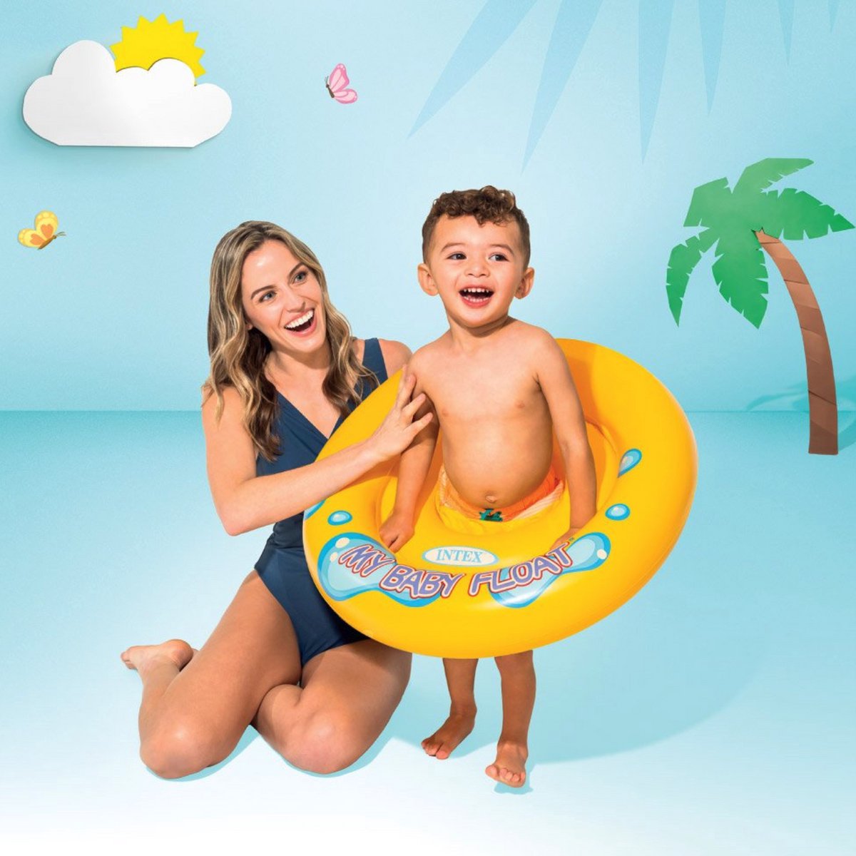 Intex Baby Float - Age 1 - 2 - Baby Zwemband - Leefdtijd 1 — afbeelding 3