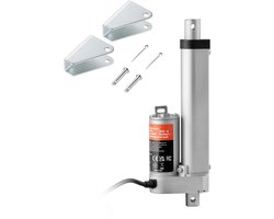 Lineaire Actuator 12 V, 100 Mm 150kg/1500 N Lineaire Bewegingsactuator met Hoge Belastbaarheid en Snelheid van 5 Mm/S