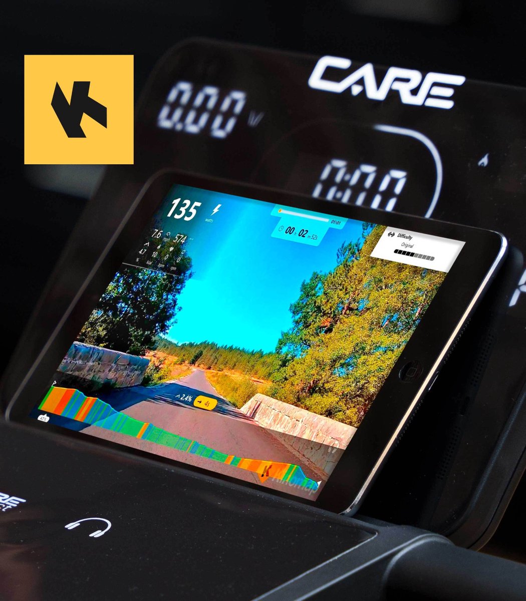 CARE JOGGER - Connected en opvouwbare loopband - Maximale snelheid 16 km/u - 28 programma’s - Handmatige helling met 3 niveaus - Voor thuisgebruik thumbnail 5