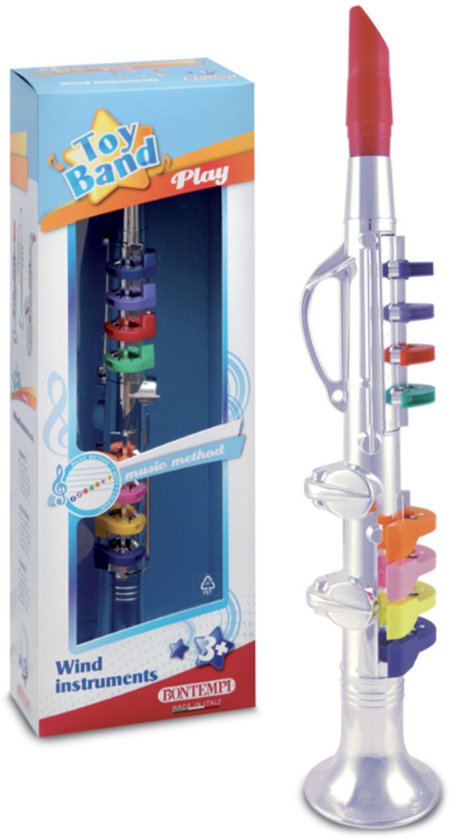 Trompette Bontempi 8 Notes – Touches Colorées, Méthode 7 Notes 7 Couleurs, Idéale Pour Initier Les Enfants à La Musique Dès 3 Ans !