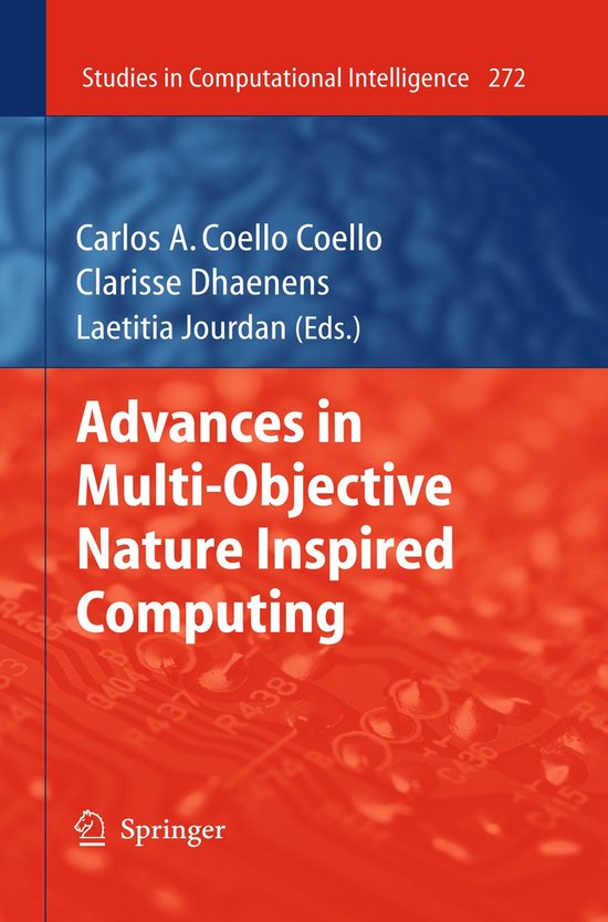 Advances in Multi-Objective Nature Inspired Computing - cover