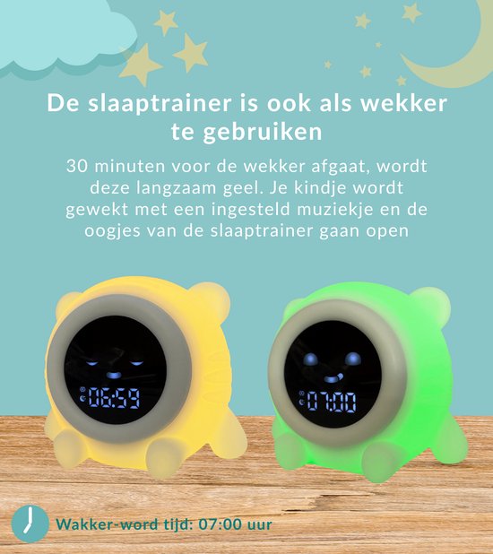 a sunny day Slaaptrainer Beer - Slaaptrainer Kinderen - Kinderwekker van a sunny day — afbeelding 3