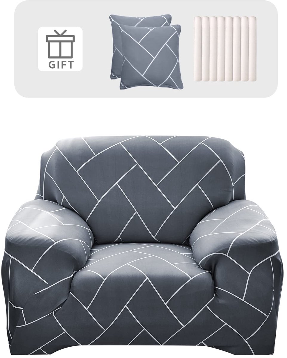 Ibenzoa Elastische En Wasbare Bankhoes Met Kussenslopen Voor Optimaal Zitcomfort En Bescherming