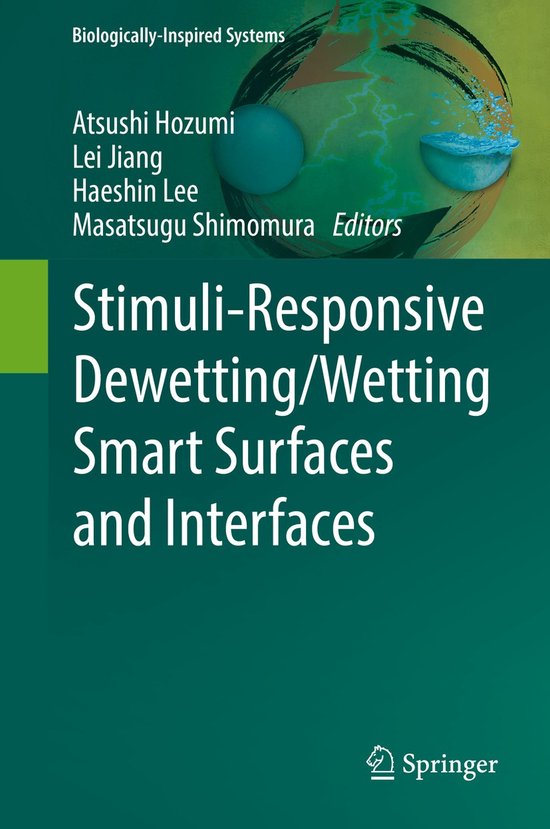 Stimuli Responsive Dewetting Wetting Smart Surfaces and Inte ... - cover