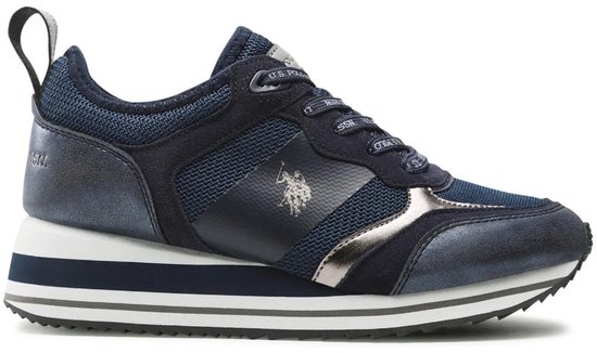 US Polo Assn Baskets femme Sylvi bleu marine taille 38