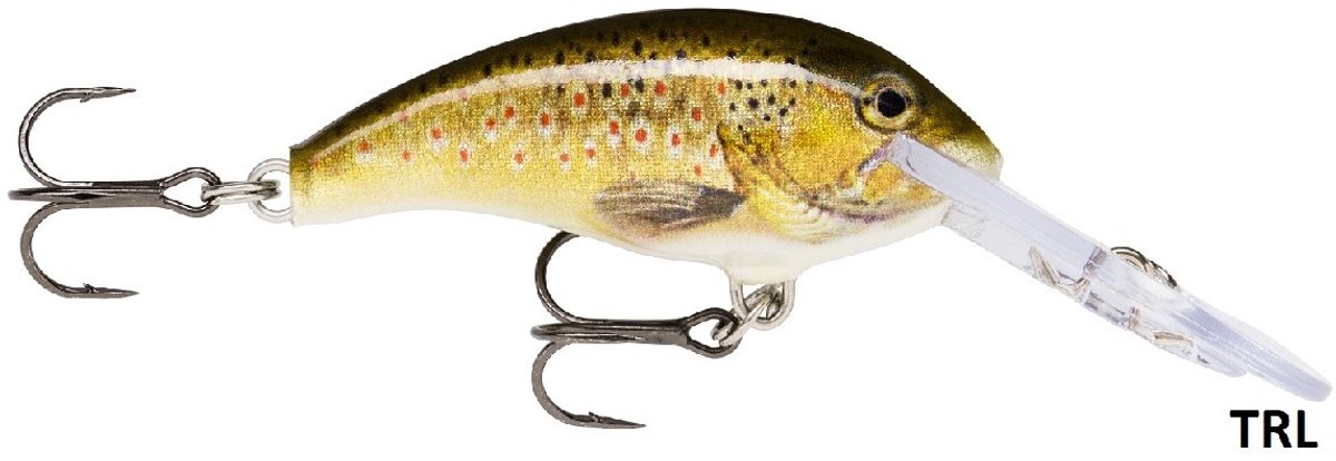 Rapala Shad Dancer 04 Live Brown Trout - TRL