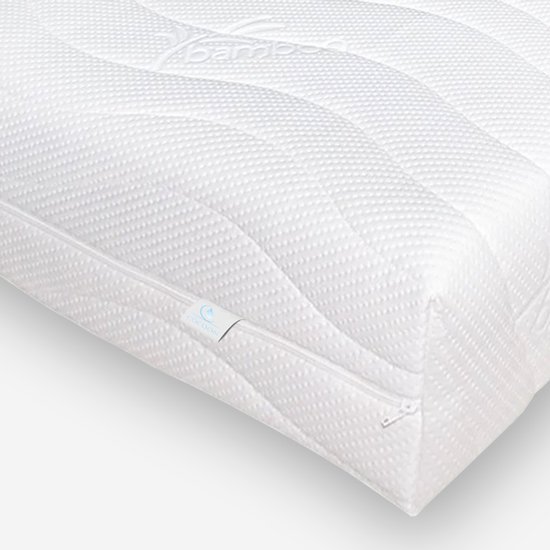 Matras - 160x200 - 20CM - PREMIUM BAMBOO Tijk - Afritsbaar / Wasbaar - Nasa Koudschuim - Orthopedisch - Anti-allergie - Medium