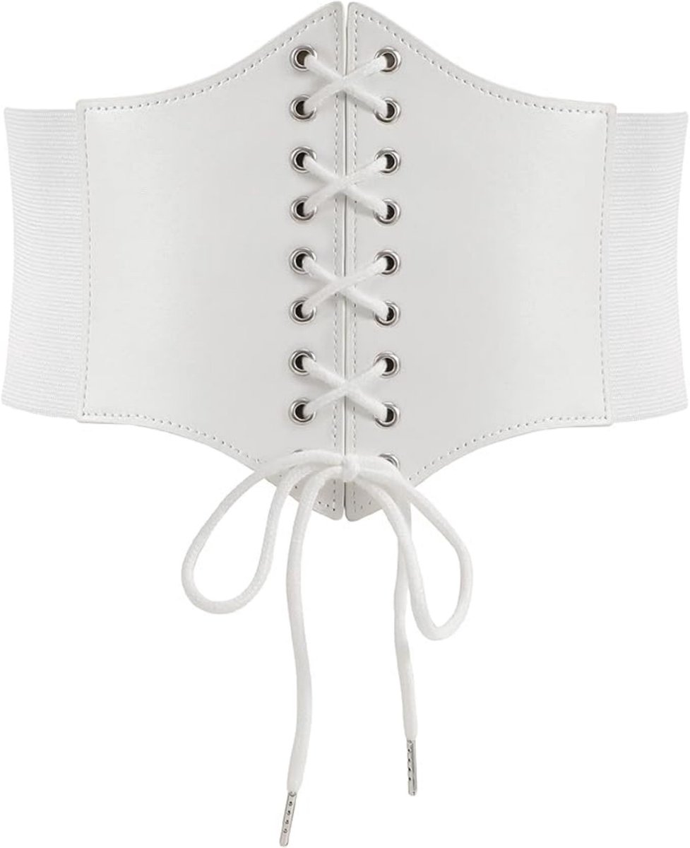 Veterriem voor de taille - 83 cm - veterriem voor dames - elastische tailleriem voor Cosplay-feest - tailleriem voor dames - veelzijdige tailleriem voor buiten - zomerse tailleriem voor buiten - M