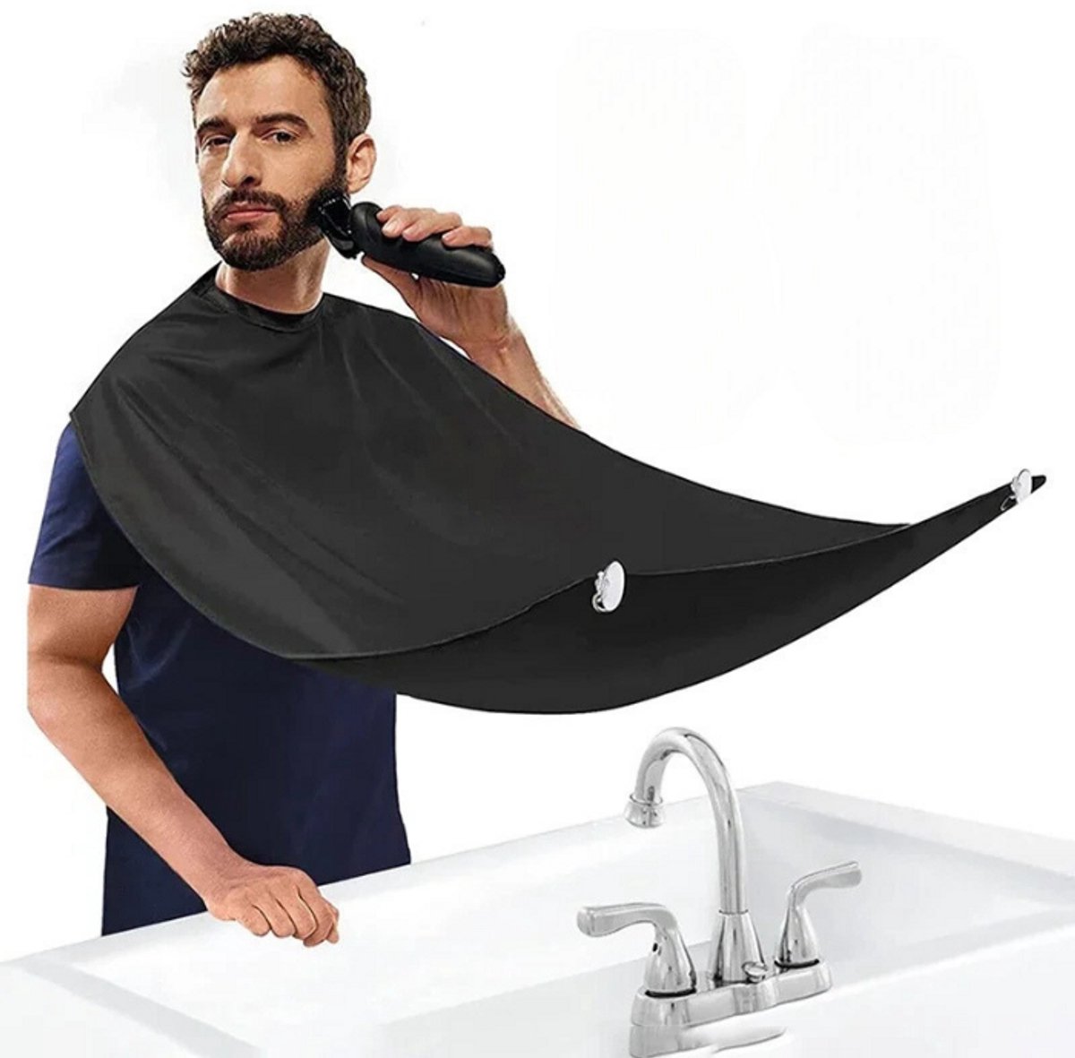 Goedkoopste S4D® - Baard Schort - Baard Cape - Scheer Schort - Baardschort