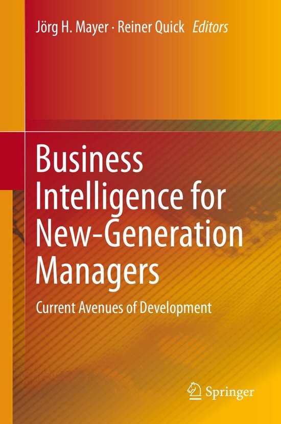 Business Intelligence for New Generation Managers - cover