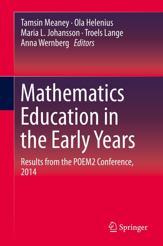Mathematics Education in the Early Years - cover