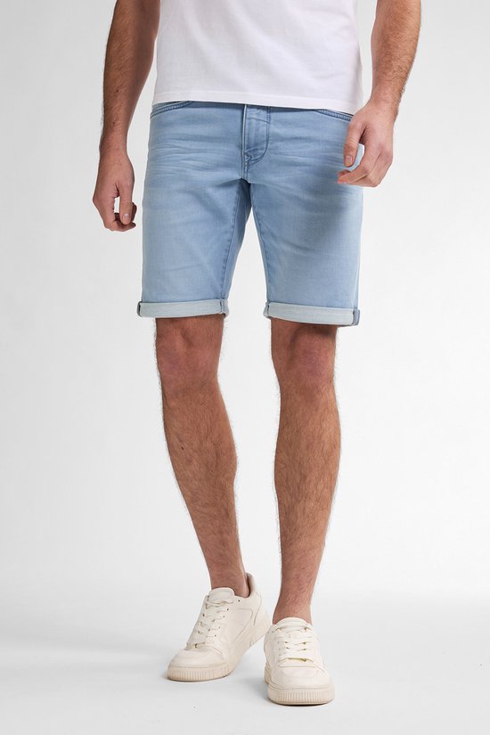 Petrol Industries - Short en Denim extensible Jackson pour homme Sailfish - Blauw - Taille M