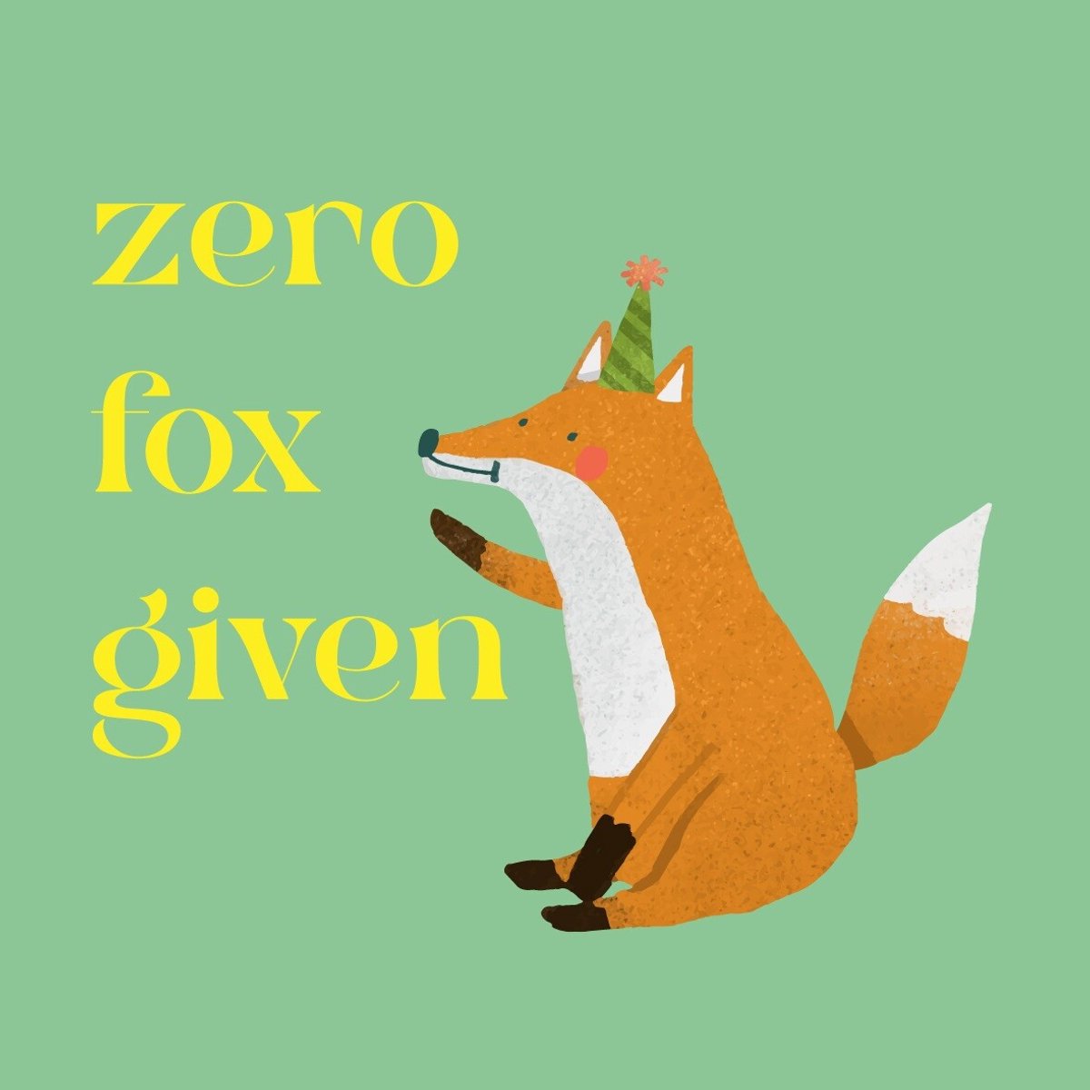 homebound by ky Tegeltje - Zero fox | tegeltje Multi