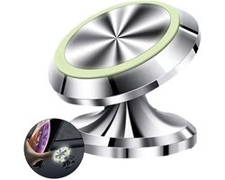Magnetische Telefoonhouder Auto – Universeel – 360° Draaibaar – Drempelproef & Schokbestendig – Sterke Autohouder voor iPhone & Samsung – GSM Houder voor Auto Ventilatierooster & Dashboard - CHLIN® Glow