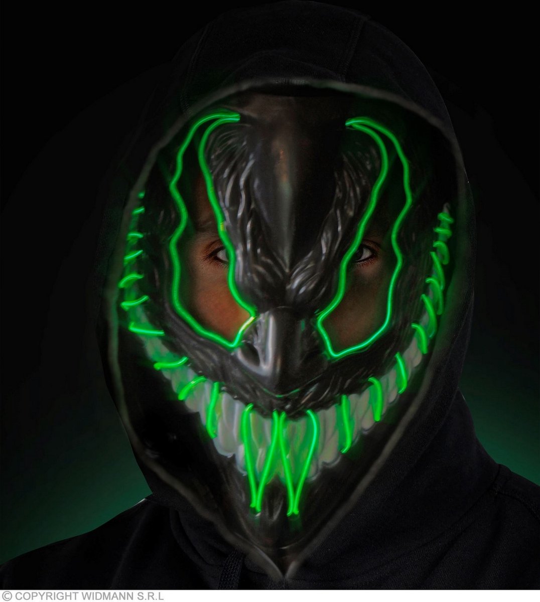 Monster masker led groen