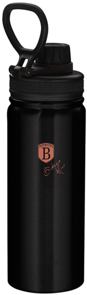 Berlingerhaus RVS Sportfles Black Rose 0,54L - Dubbelwandig & Lekvrij