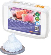 Savon crémeux à verser / Beurre de Bain de Luxe – Pour savon fouetté, gommages, Crème à raser et mousse à raser / Vegan et sans SLS / Fabriquez votre propre savon / Basis pour cosmétiques DIY / Base de savon 1 kg
