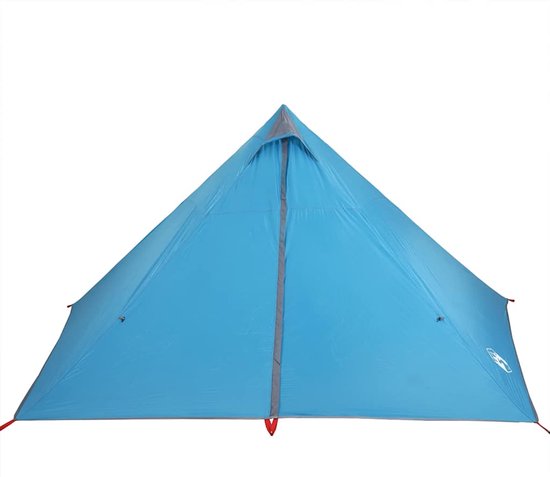 vidaXL Tipitent - 7-Persoons - Waterdicht - Blauw Kampeeruitrusting - Tipitent - Familietent - Campingtent - Waterdichte Tent van Vidaxl — afbeelding 4