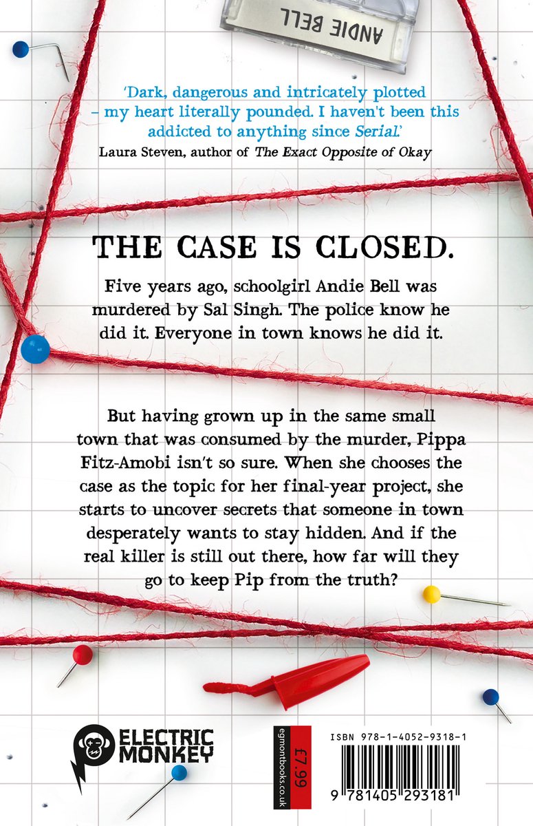 A Good Girl's Guide to Murder - back cover